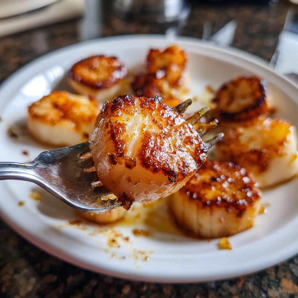 Butter Seared Scallops
