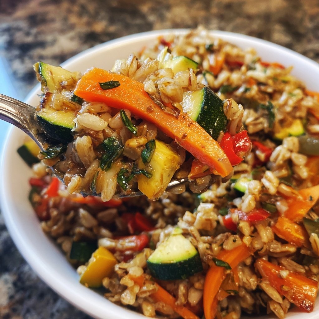 Herb Roasted Veggie Farro