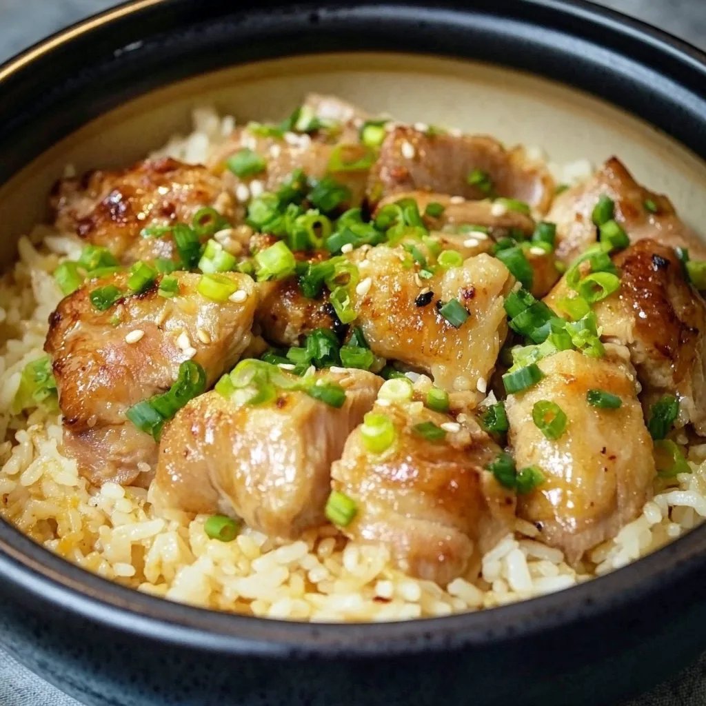 Chicken Ginger Rice