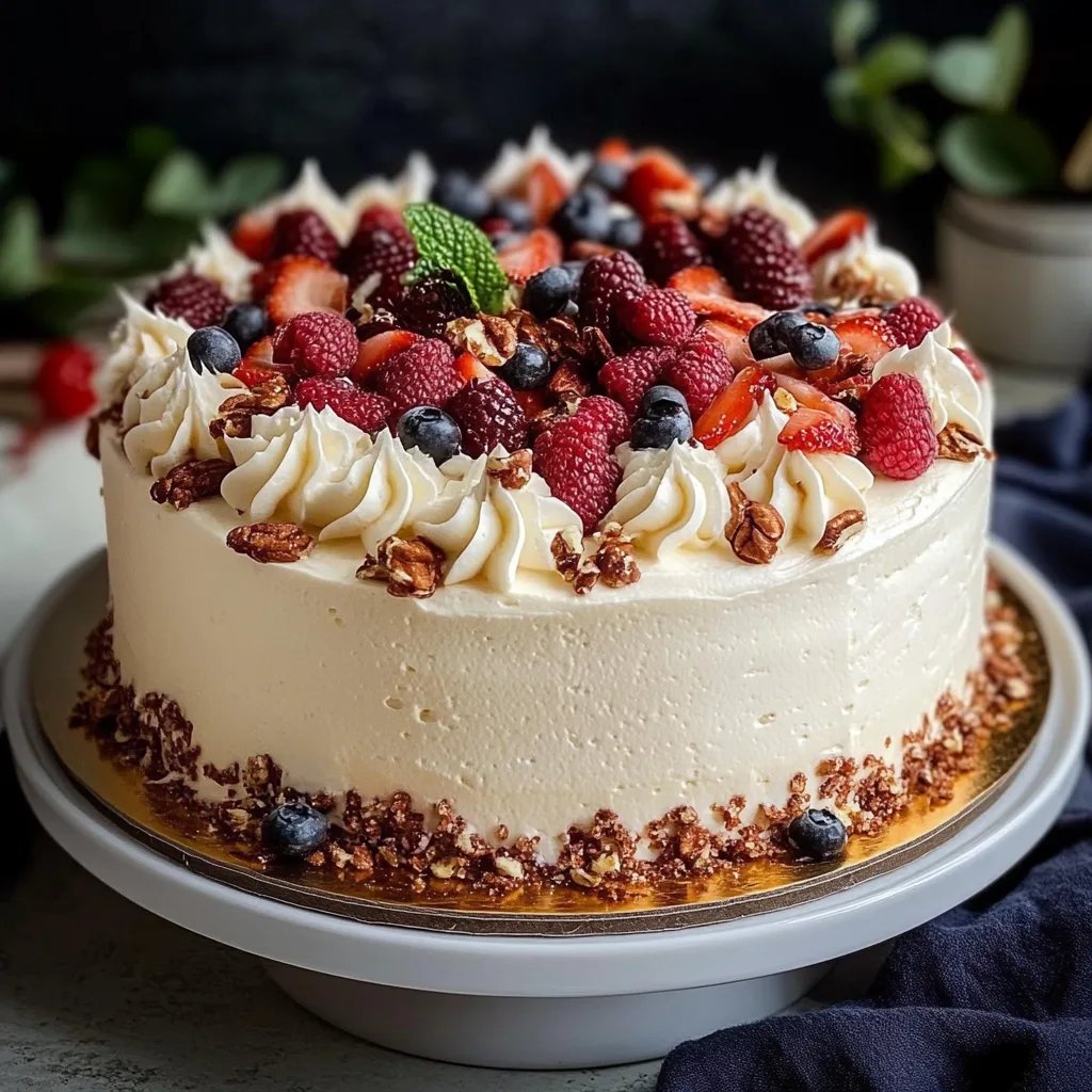 Quick Italian Cream Cake