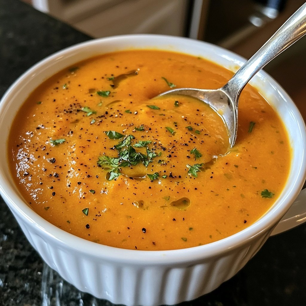 Squash Soup with Ginger