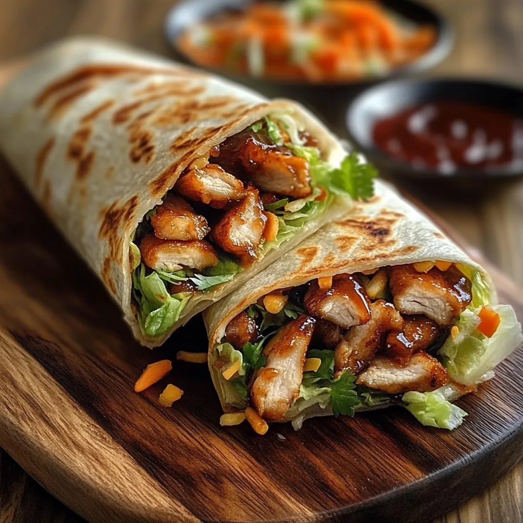 Teriyaki Chicken Wrap
