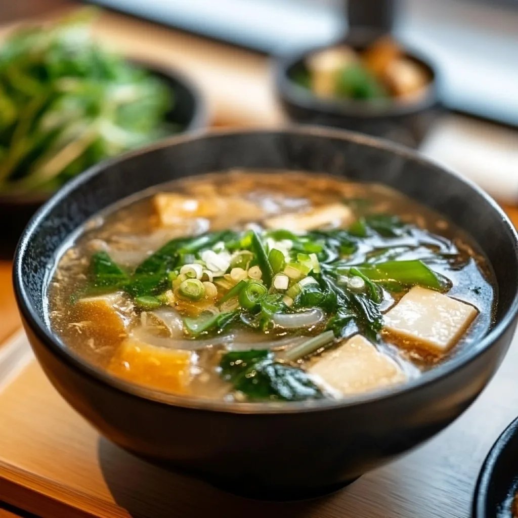 Japanese Glass Noodle Soup