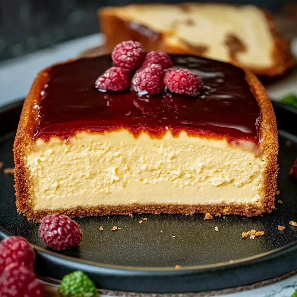 Loaf Pan Basque Cheesecake