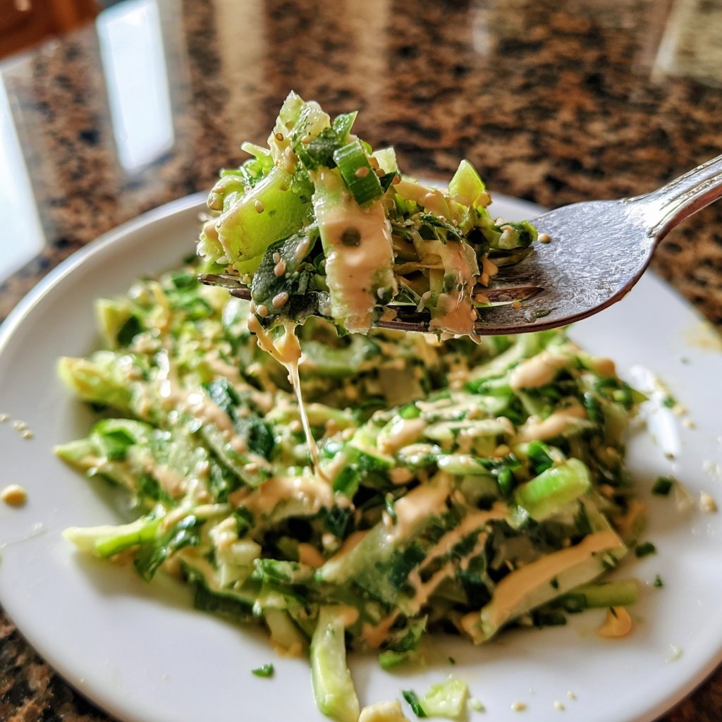 Celery Salad With Tahini