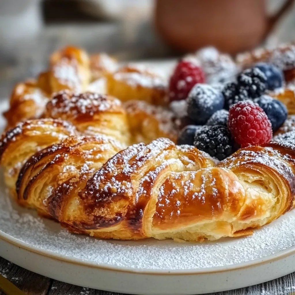 Croissant French Toast Casserole
