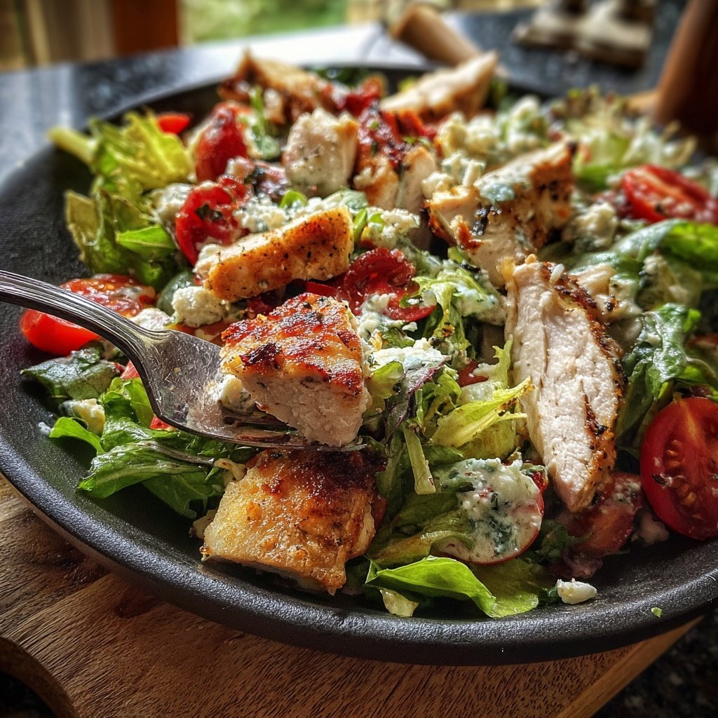 High Protein Grilled Chicken Salad
